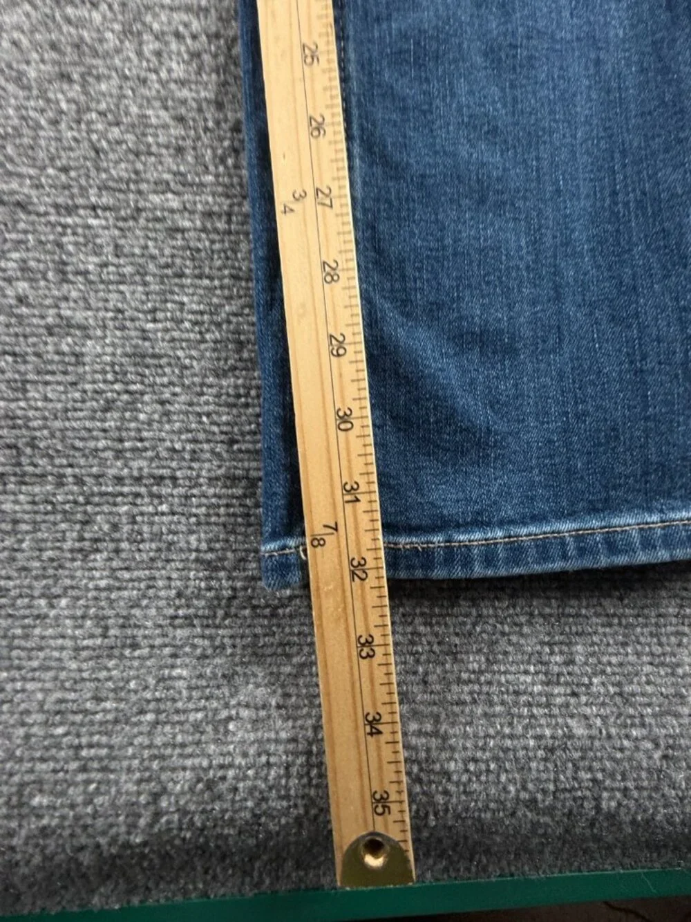 Ariat REAL Jeans Women 27R Denim Mackenzie Straight PR Abby Stretch ACTL 29X32